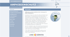 Desktop Screenshot of amphibienschutz.at